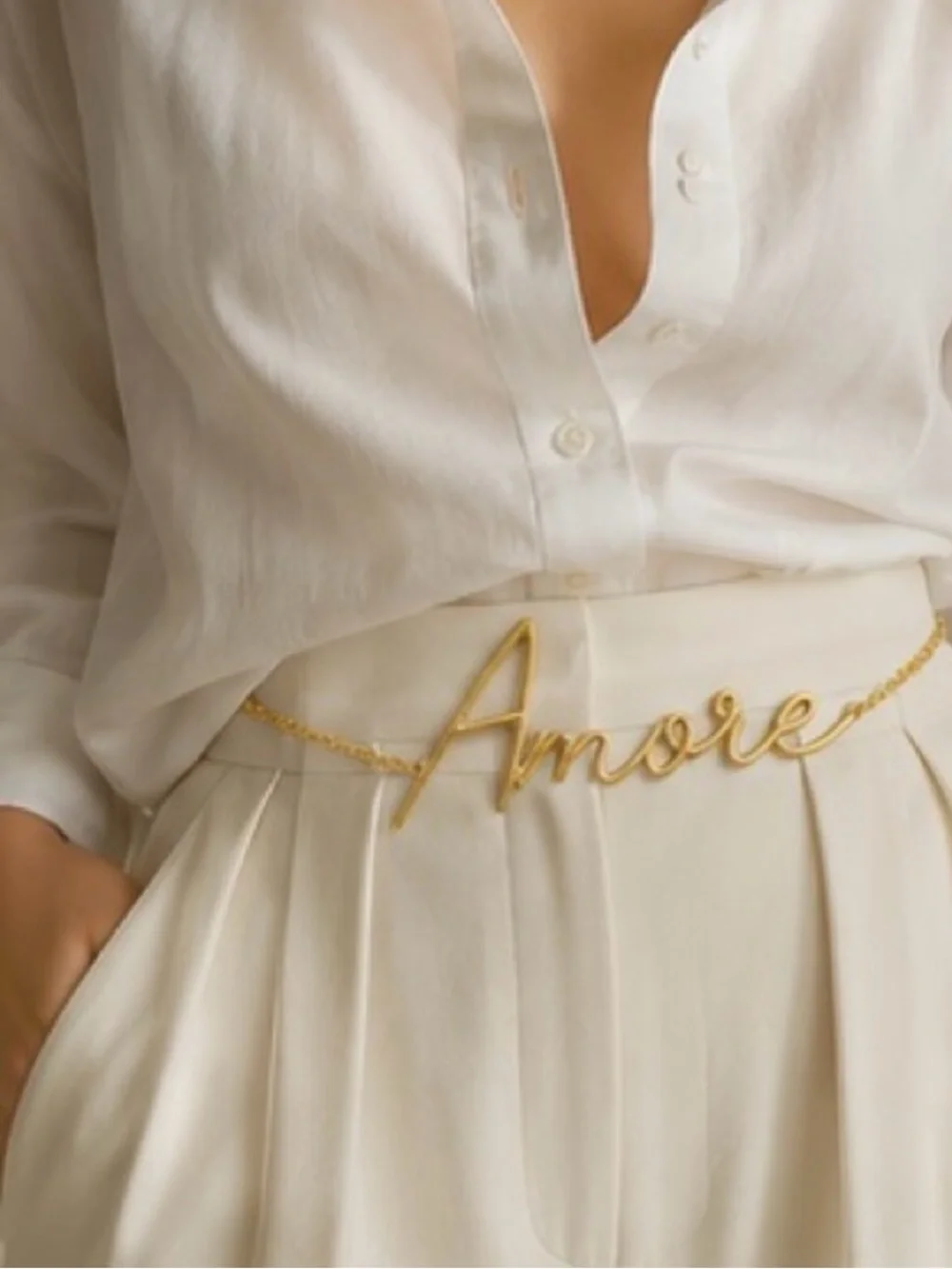 Anthropologie statement belt